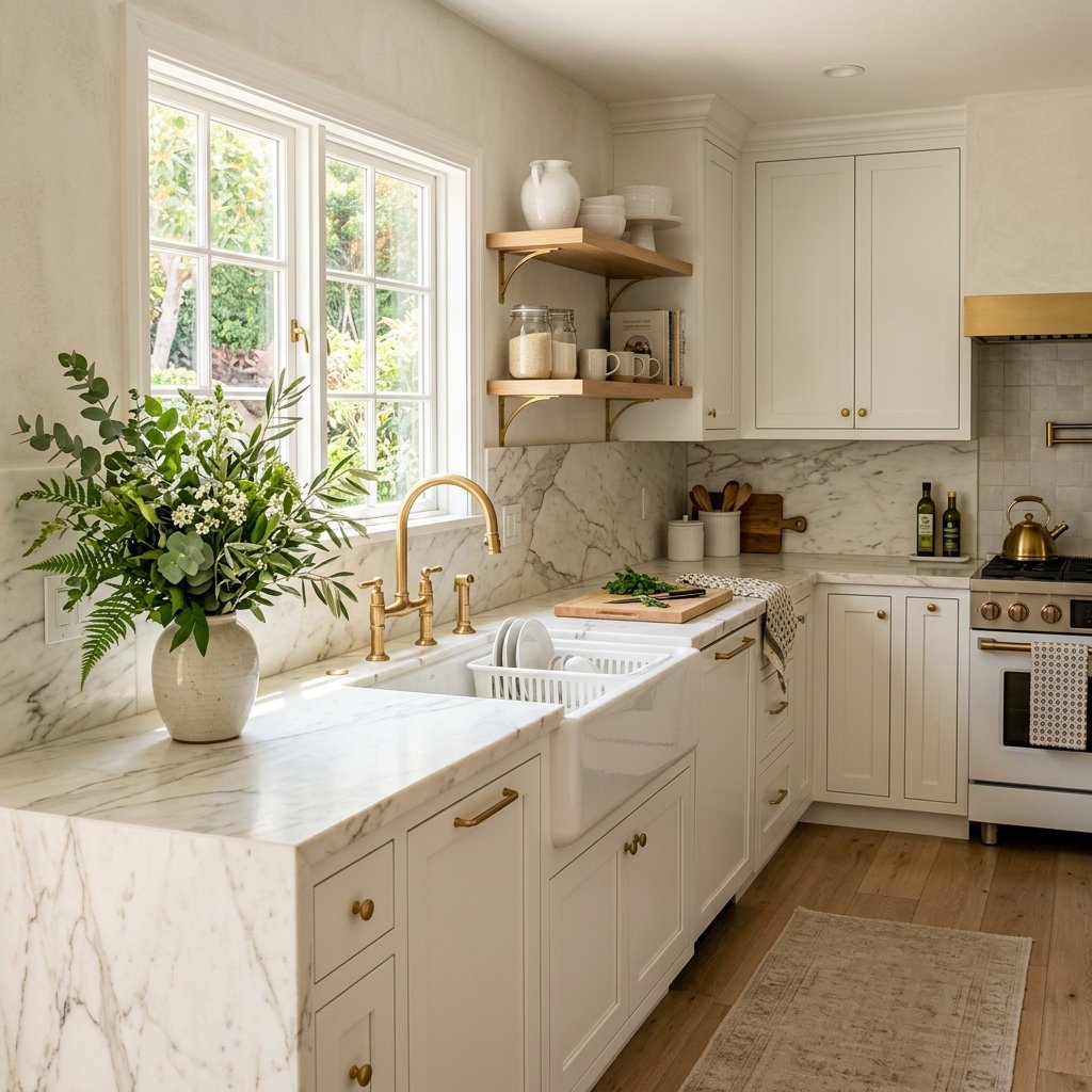 Sparkling clean kitchen after Addopreh cleaning